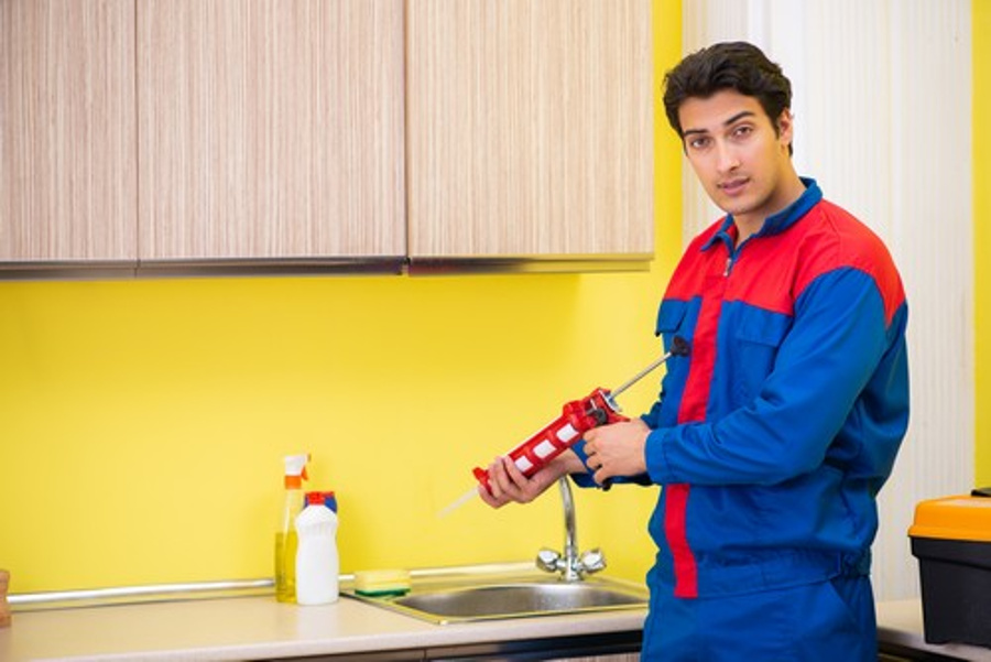installation mitigeur cuisine